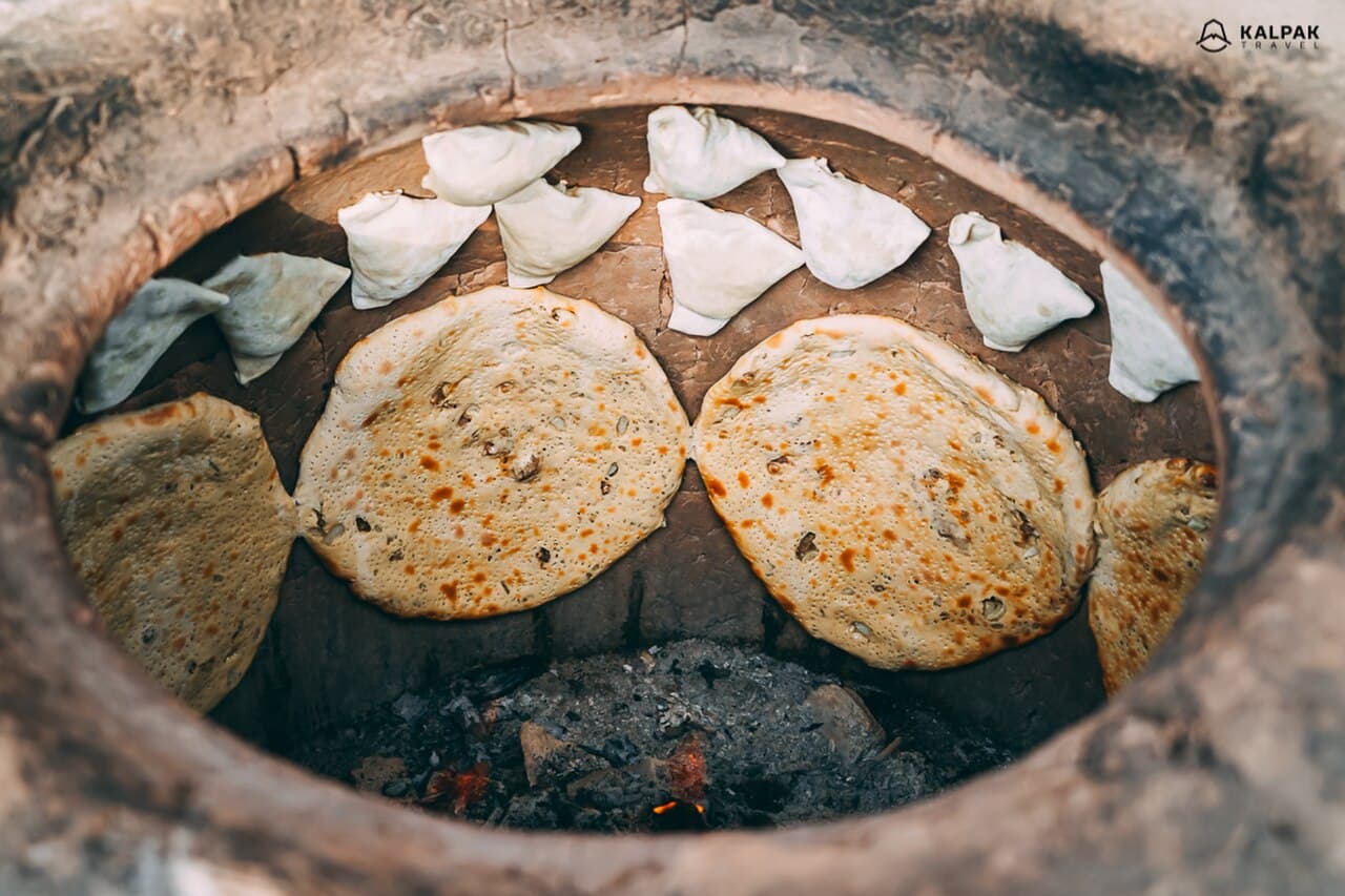 Turkmen bread, our pick for Turkmenistan